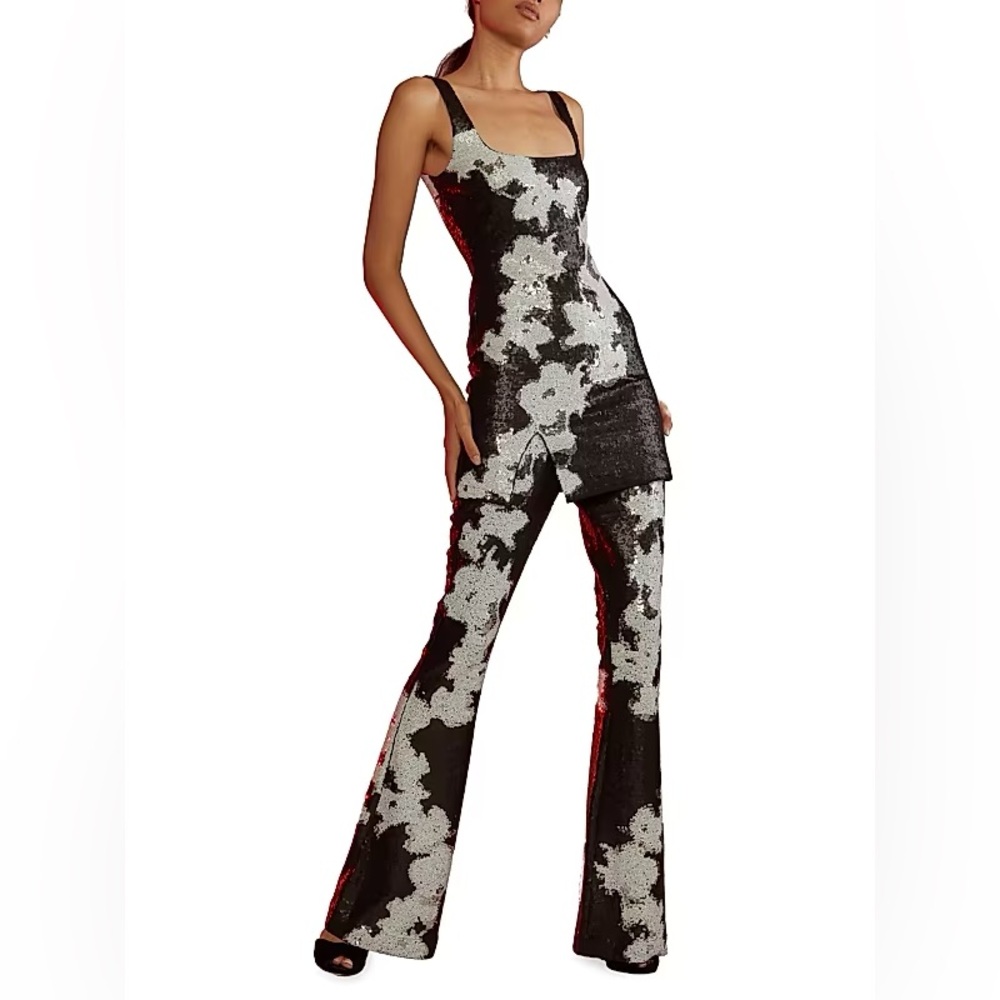 Cynthia Rowley - Sequin Flared Pants *NWT* Size 2